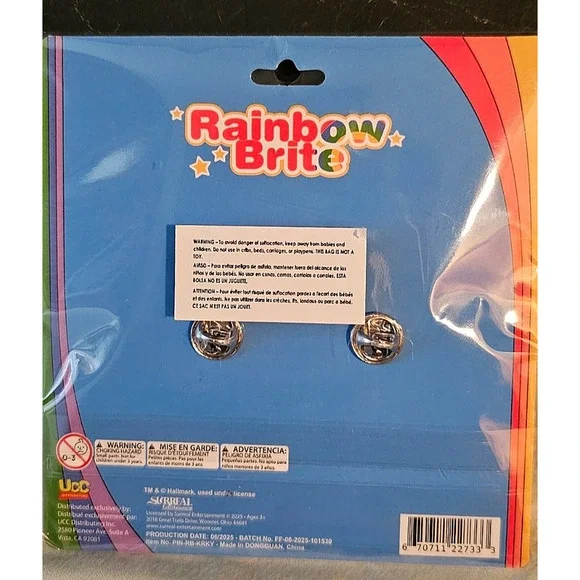 SDCC 2025 UCC DISTRIBUTING RAINBOW BRITE MURKY DISMAL & LURKY PIN - Picture 2 of 2